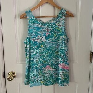 Lilly Pulitzer Kristen Top Sunshine City Gustavia